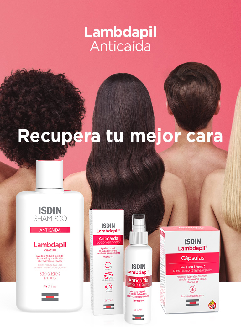 ingresos quiero interior Lambdapil Anticaída primer tratamiento eficaz para la caída del cabello |  ISDIN