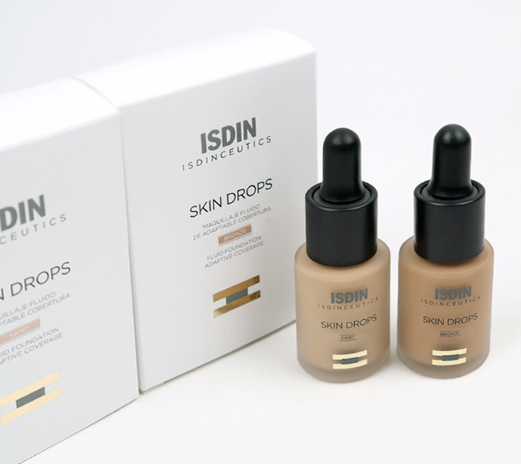 ISDIN Skin Drops, Face and Body Makeup  