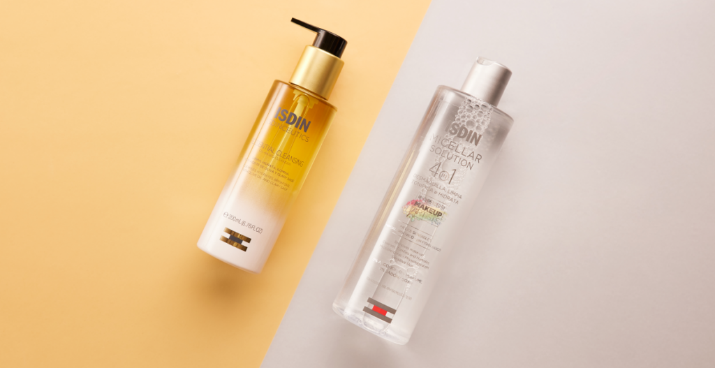 ISDIN Micellar Solution and Essential Cleansing