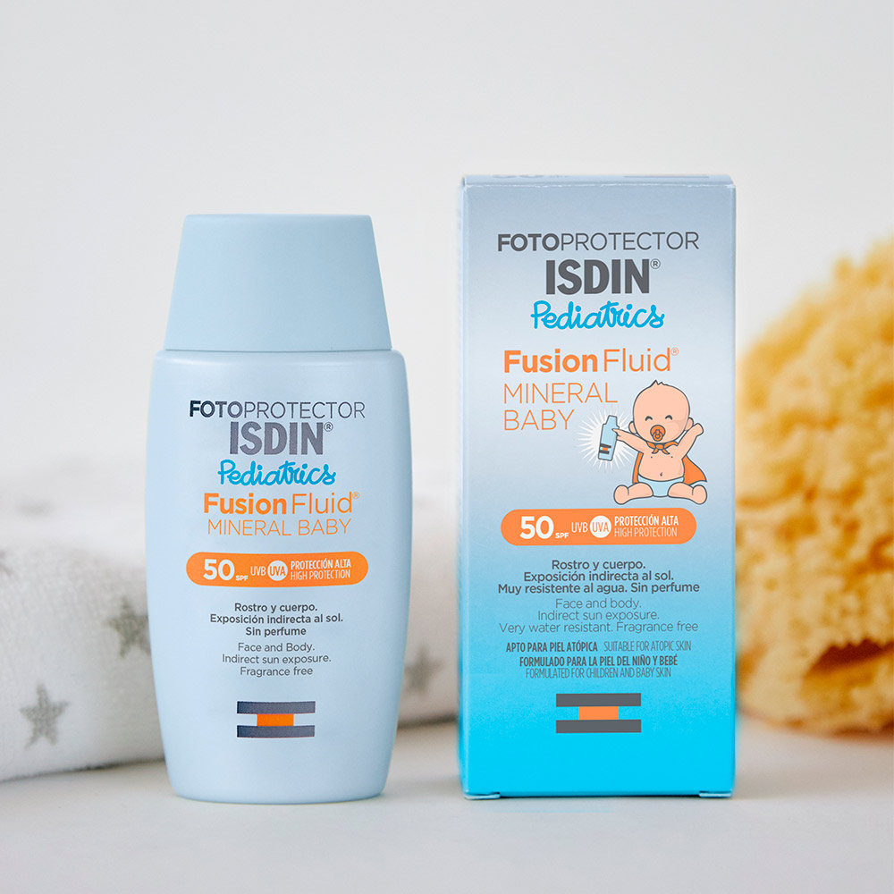 Isdin Fotoprotector Mineral Baby Pediátrico FPS 50 50ml