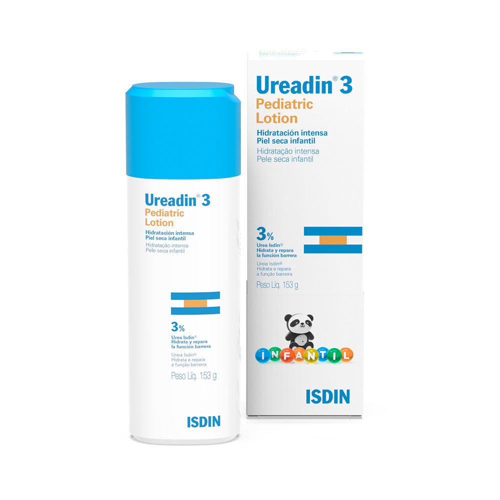 Ureadin 3 Pediatric Locao 153g Hidratacao Da Pele Seca Infantil Isdin