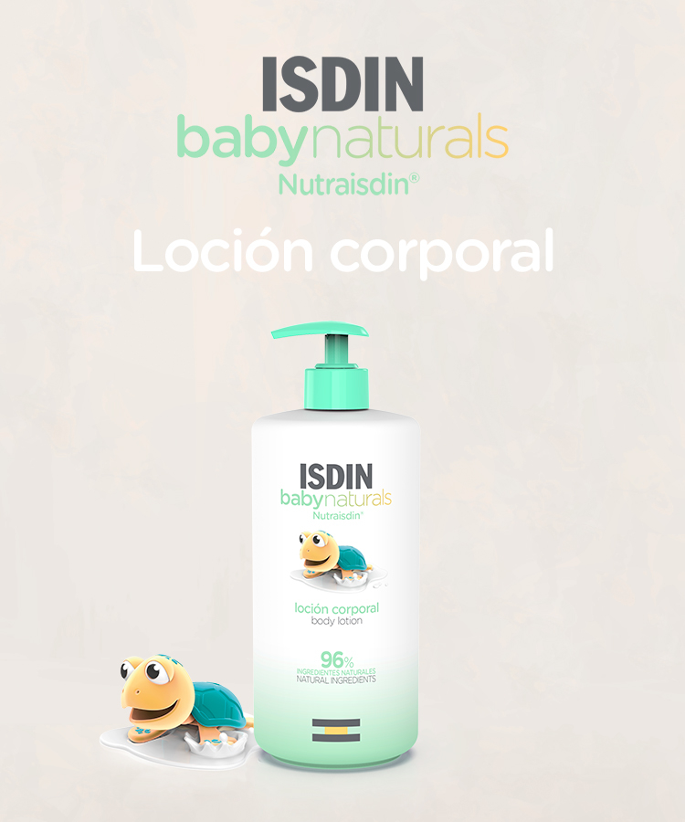 Isdin Baby Naturals Loción Corporal 750ml - Comprar ahora.