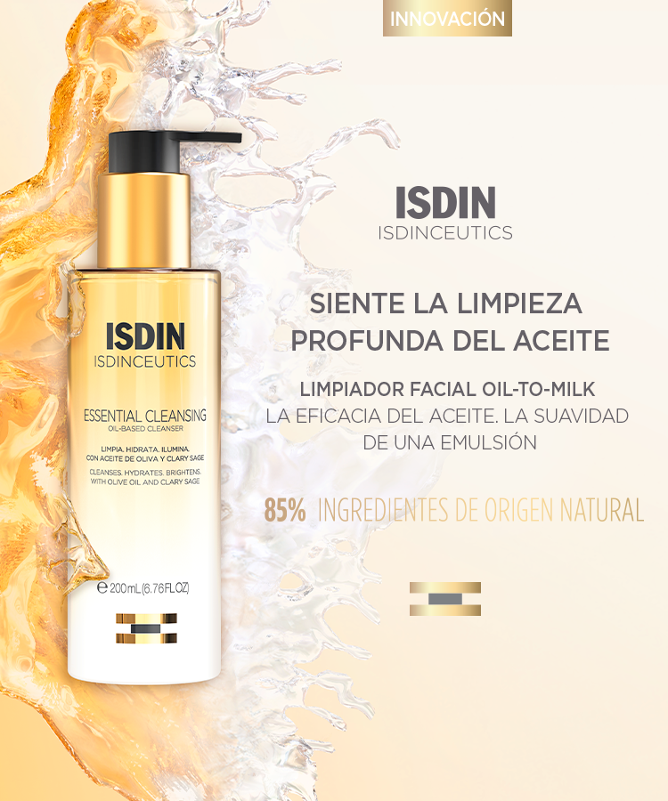 ISDIN Isdinceutics Essential Cleansing - Facial Cleansing Oil for Radiant  Skin, 85% Natural-Origin Ingredients 