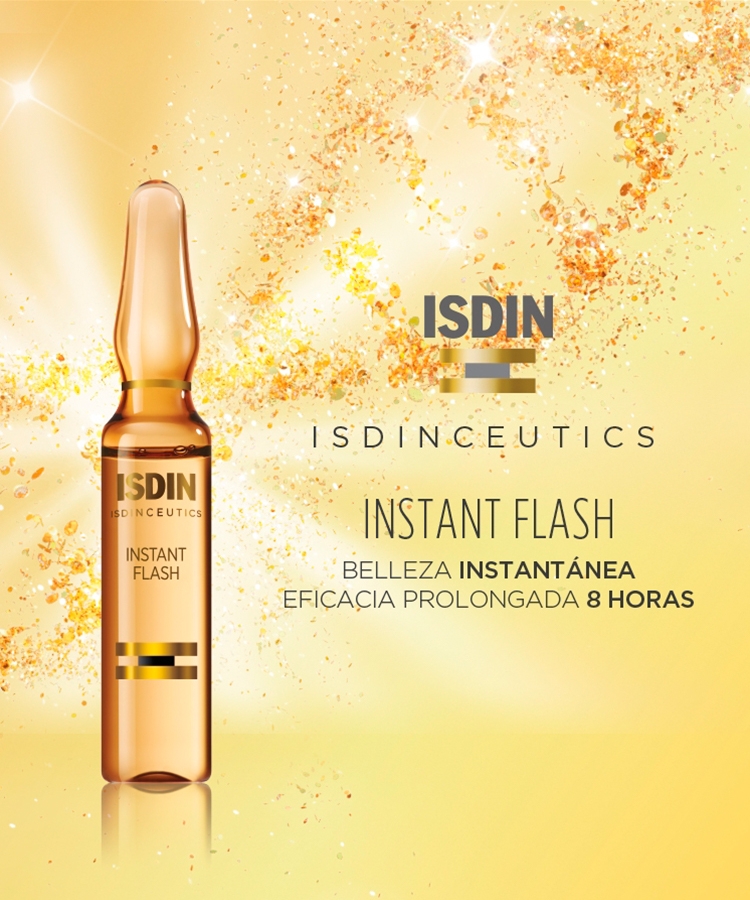 Hoy probamos Isdinceutics Instant Flash: el nuevo intensivo de Isdin para  vernos bien en solo unos minutos
